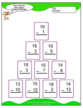 İşlemler yaprak test